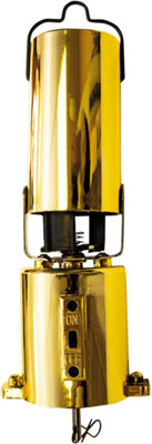 FXLab Gold Mirror Ball Wind Spinners Battery Powered Motor