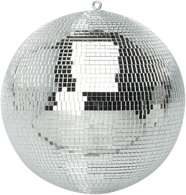 FXLab Lightweight Silver Mirror Dance Disco Party DJ Ball (100mm 4