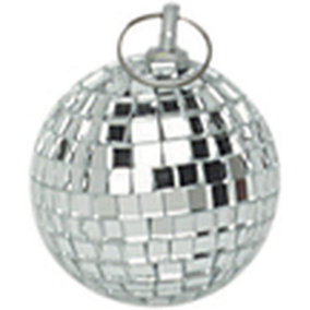 FXLab Party Event Silver Disco Mirror Ball 50mm