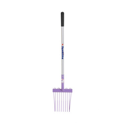 Fynalite Mini Mucka Childs Stable Fork Purple (One Size)