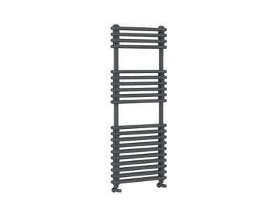 G-Rad Anthracite Designer Towel Rail Radiator - 1140x500mm