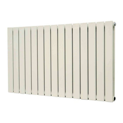 G-Rad Cream Double Flat Panel Designer Column Horizontal Radiator - (H ...
