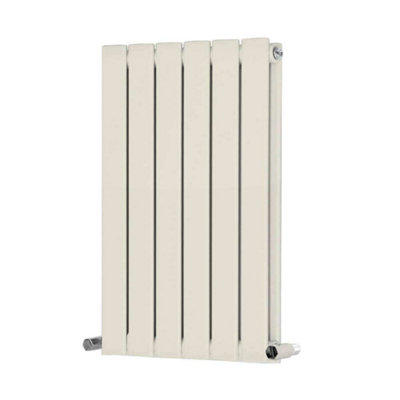 G-Rad Cream Double Flat Panel Designer Column Horizontal Radiator - (H ...