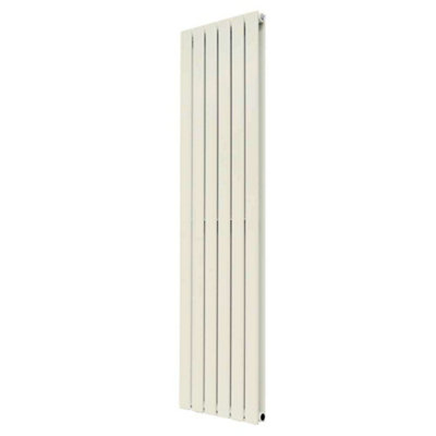 G-Rad Cream Double Flat Panel Designer Column Vertical Radiator - (H ...