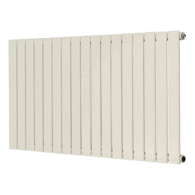 G-Rad Cream Single Flat Panel Designer Column Horizontal Radiator - (H ...