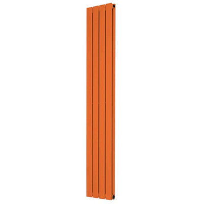 G-Rad Orange Flat Panel Vertical Radiator - (H) 1800 x (W) 272mm
