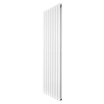 G-Rad White Double Flat Panel Designer Column Vertical Radiator - (H) 1800 x (W) 544mm
