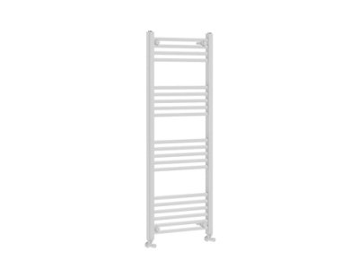 G-Rad White Flat Ladder Towel Rail Radiator - 1200x500mm