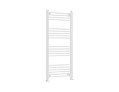 G-Rad White Flat Ladder Towel Rail Radiator - 1200x600mm