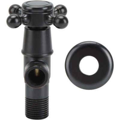 G1/2in brass faucet valves bathroom triangle valve water stop angle ...