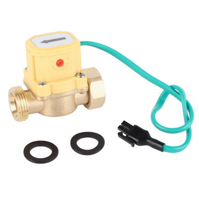 G3/4-G3/4 Thread Water Pump Adjustable Flow Sensor Pressure Automatic Control Switch