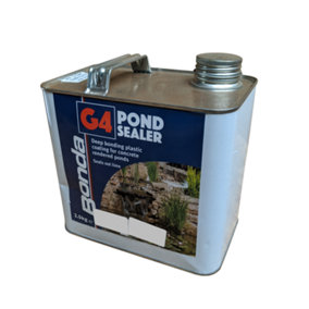 G4 Pond Waterproof Sealer 2.5Kg Paint Concrete Bonding Sealant Coating Plastic