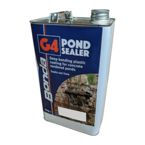 G4 Pond Waterproof Sealer Paint Black 5Kg Bonding Sealant Coating Plastic