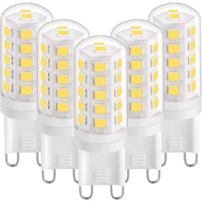 G9 LED Bulbs 3W Natural White 4000K G9 LED Light Bulbs 420lm for Desk ...