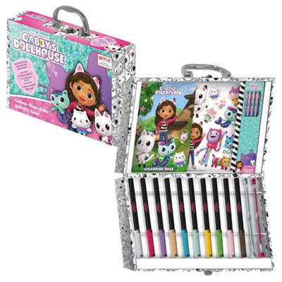 Gabbys Dollhouse Colour Your Own Characters Activity Kit Set ...