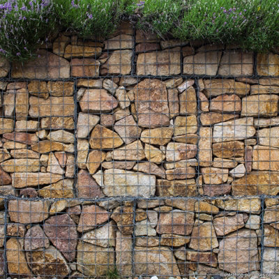 Gabion Baskets 100 x 30 x 30cm  3 Pack