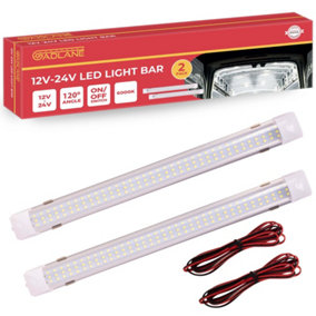 GADLANE 12V-24V Led Light Bar - 2 Pack