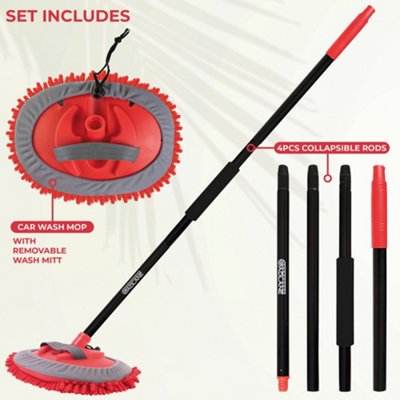 GADLANE  2in1 Car Wash Brush & Mitt - 8