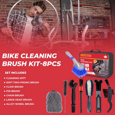 GADLANE Bike Cleaning Kit - 8PCS - 4