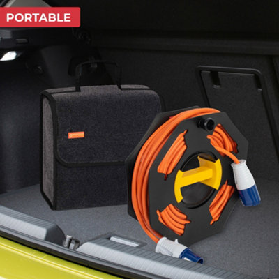 GADLANE Black Cable Reel 25 Metre