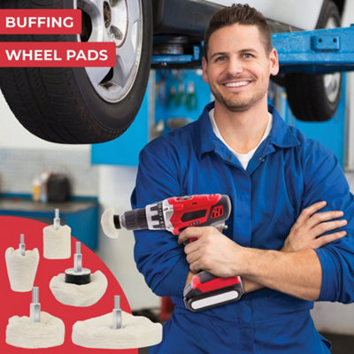 GADLANE Buffing Wheel Pads - 6Pcs - 6