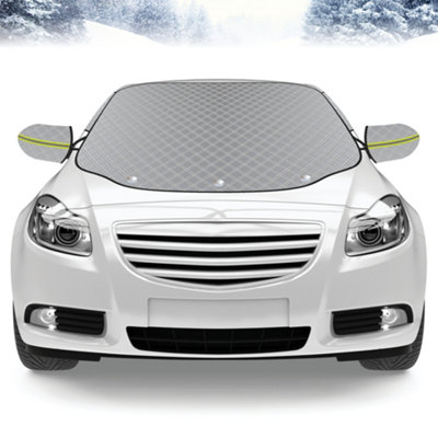 Windscreen cover, car cover, winter car windscreen cover, ultra-thick  windscreen cover, winter windscreen cover, car cover, winter windscreen  cover against ice, frost : : Automotive