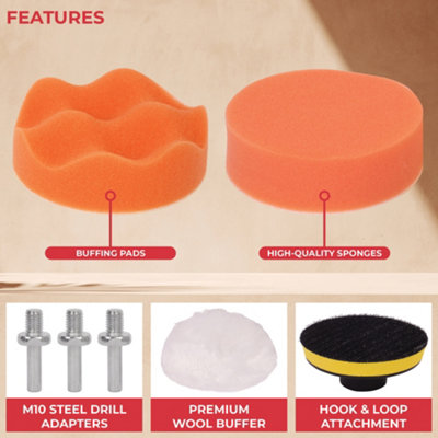 GADLANE Car Polishing Pads - 25PCS - 3