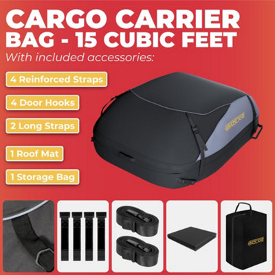 15 cubic feet cargo carrier sale