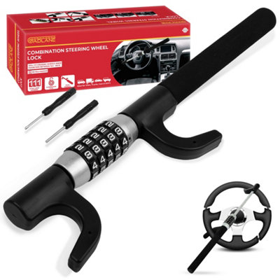 GADLANE Combination Steering Wheel Lock Price Comparisons | Compare The Build