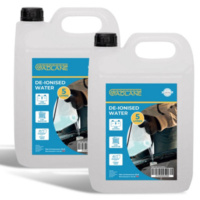 GADLANE De-Ionised Water 5 Litre (Pack Of 2)