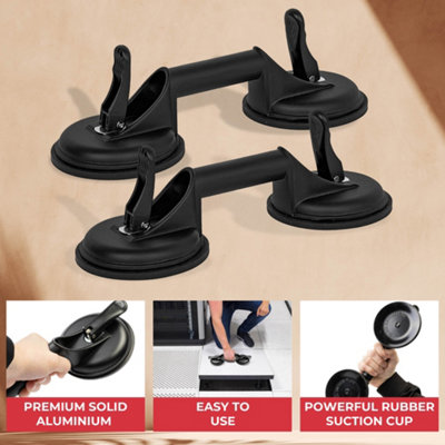 GADLANE Dual Aluminum Suction Cup Lifter (Pack Of 2) - 5