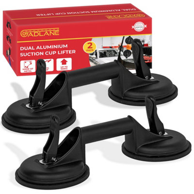 GADLANE Dual Aluminum Suction Cup Lifter (Pack Of 2) - 9