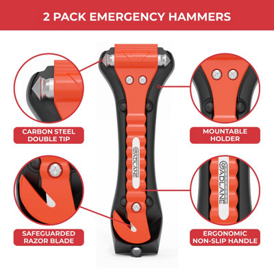 GADLANE Emergency Hammers - Pack Of 2