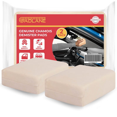 GADLANE Genuine Chamois Demist Pads (2 Pack)