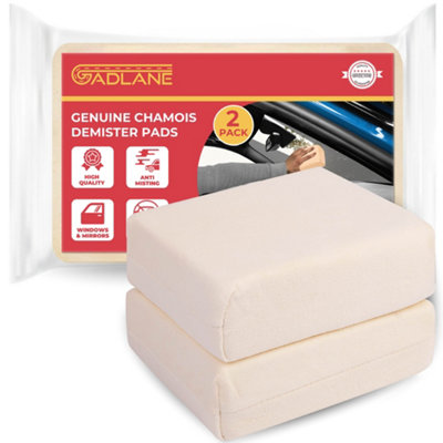 GADLANE Genuine Chamois Demist Pads (2 Pack) - 3