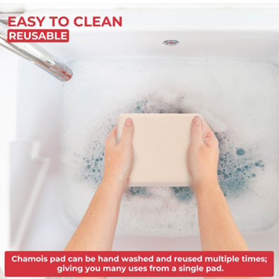 GADLANE Genuine Chamois Demist Pads (2 Pack) - 7
