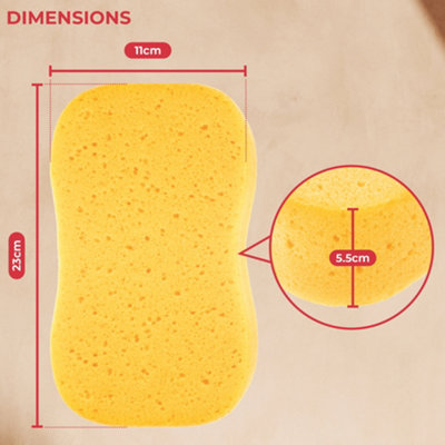 GADLANE Jumbo Car Wash Sponge - Pack Of 3 - 5