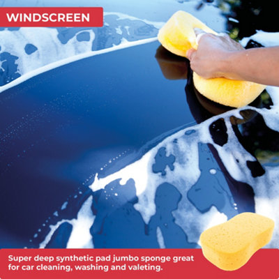 GADLANE Jumbo Car Wash Sponge - Pack Of 3 - 7