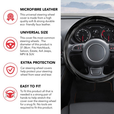 GADLANE Microfiber Steering Wheel Cover