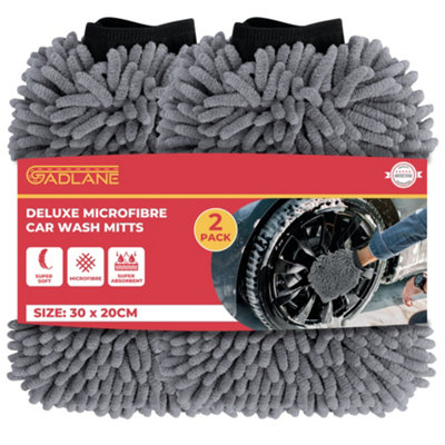 GADLANE Microfiber Wash Mitt (2 Pack)