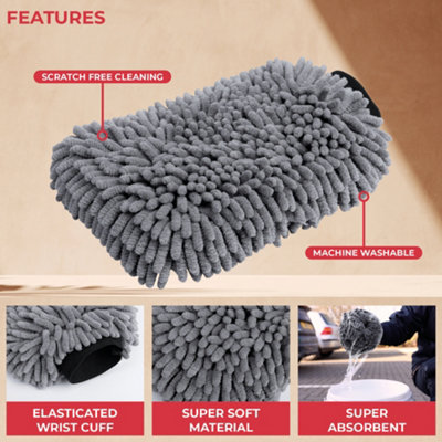 GADLANE Microfiber Wash Mitt (2 Pack) - 3