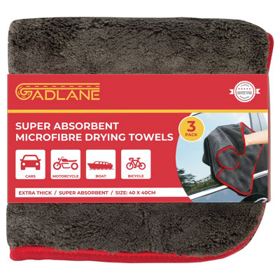 GADLANE Microfibre Drying Towels - 3 Pack - 3