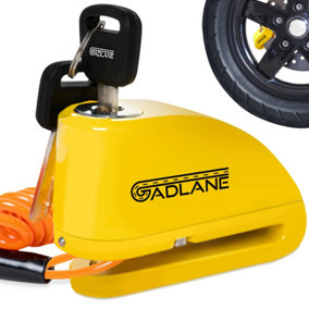 GADLANE Motorbike Alarm Disc Lock