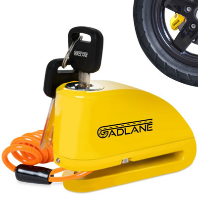 GADLANE Motorbike Alarm Disc Lock