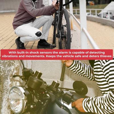 GADLANE Motorbike Alarm Disc Lock - 5