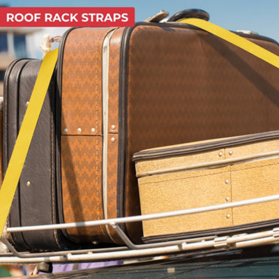 GADLANE Ratchet Straps 800Kg 4M - 4 Pack - 6