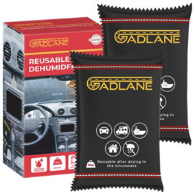 GADLANE Reusable Car Dehumidifier 350G (2 Pack)