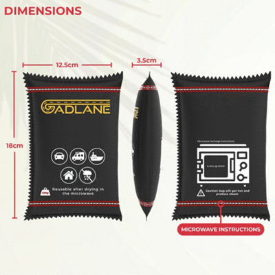 GADLANE Reusable Car Dehumidifier 350G (4 Pack) - 5