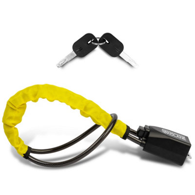 GADLANE Steering Wheel To Seat Belt Lock - Yellow - 4