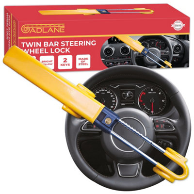 GADLANE Twin Bar Steering Wheel Lock - 5
